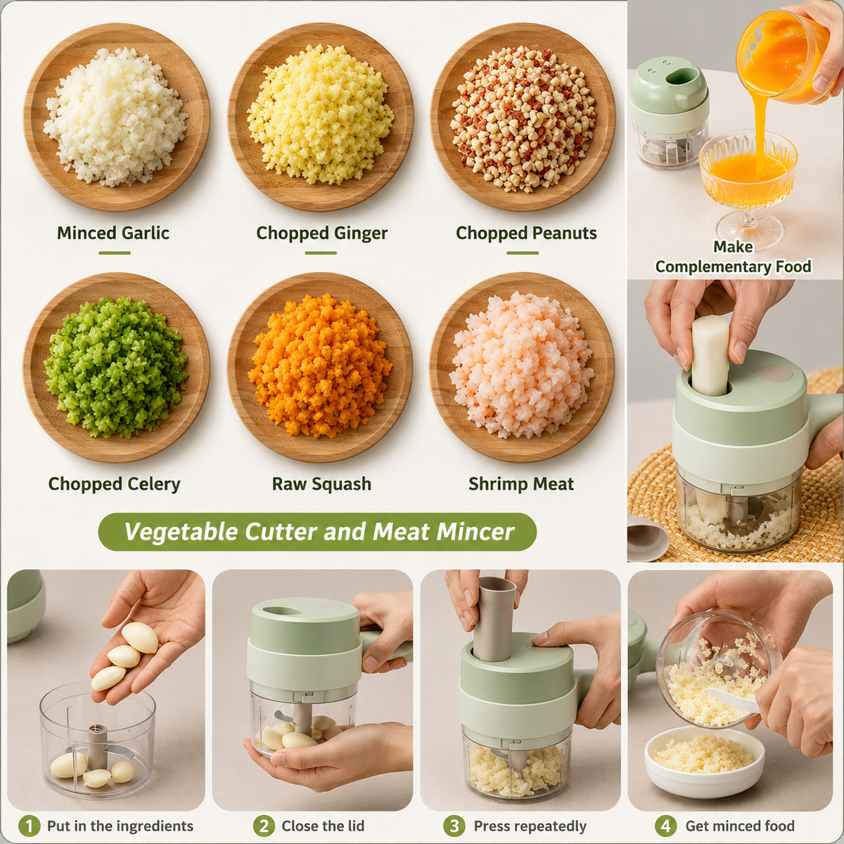 Food Chopper Handheld | مفرمة طعام يدوية