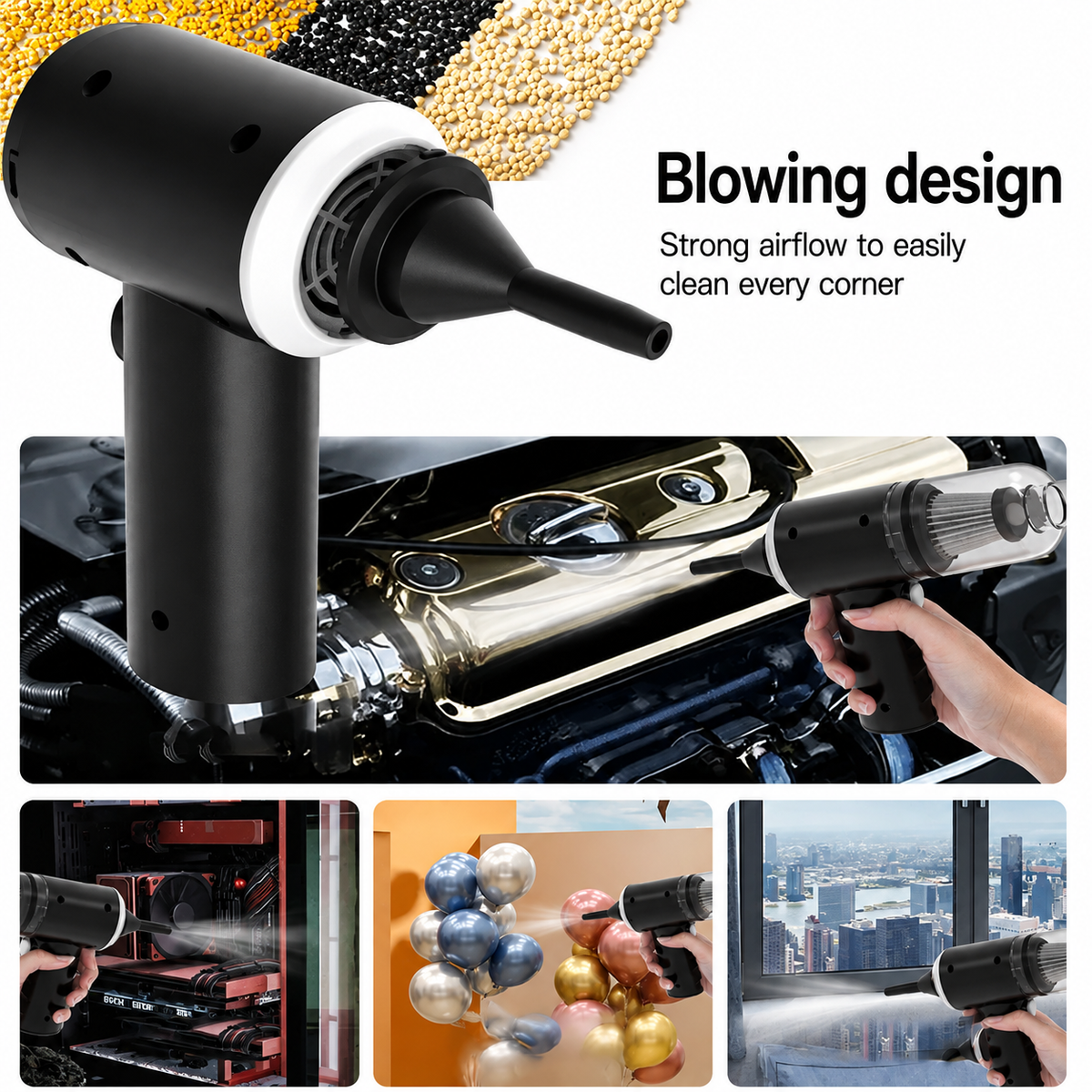 Smart Vacuum and Blower | جهاز شفط ونفخ ذكي