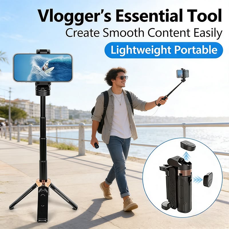 Mini Grip Quadripod Phone Tripod Stand Flexible Stand for Vlogging and photos
