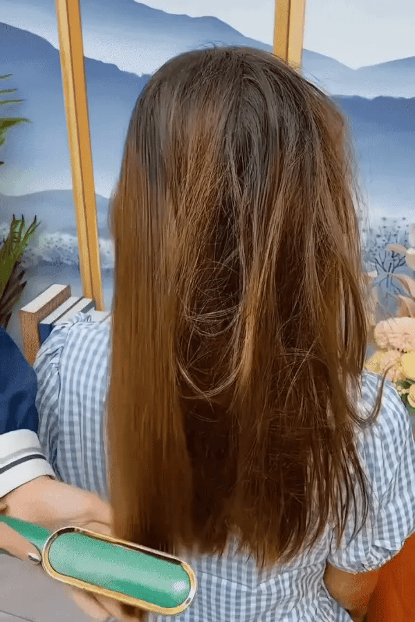 Electric Hair Straightening Brush | Fast Heating Electric