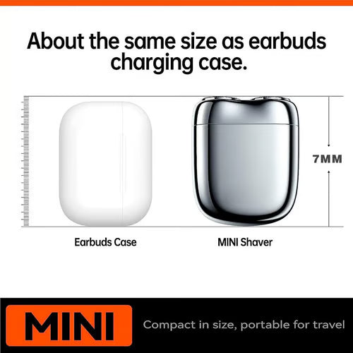 Mini Men Electric Shaver for Beard & Mustache