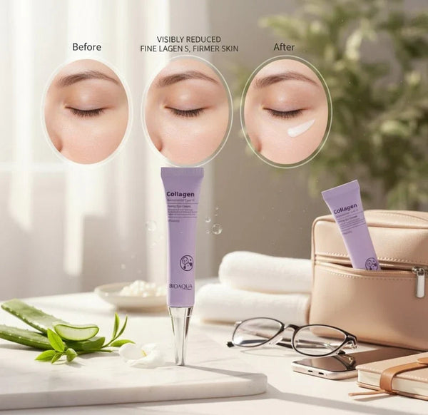 BIOAQUA Type III Collagen Eye Cream – Reduce Dark Circles & Fine Lines