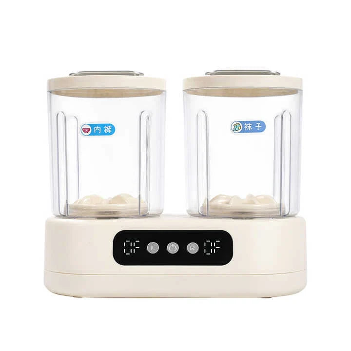 Double Bucket Mini Washing Machine – Compact Twin Tub Washer ✨