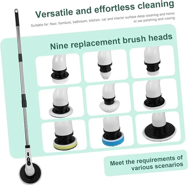 Electric Cleaning Brush 7 in 1| Rechargeable Power