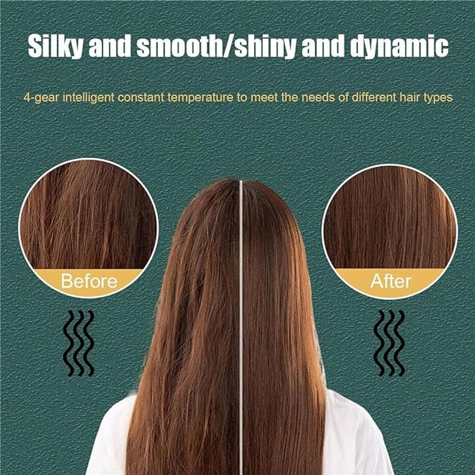 Electric Hair Straightening Brush | Fast Heating Electric