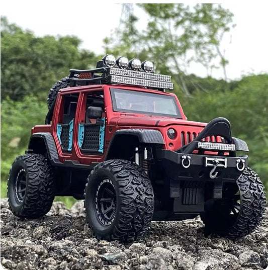 Metal Jeep Toy for Kids | Die-Cast Off-Road Car Model & Pull Back Toy UAE