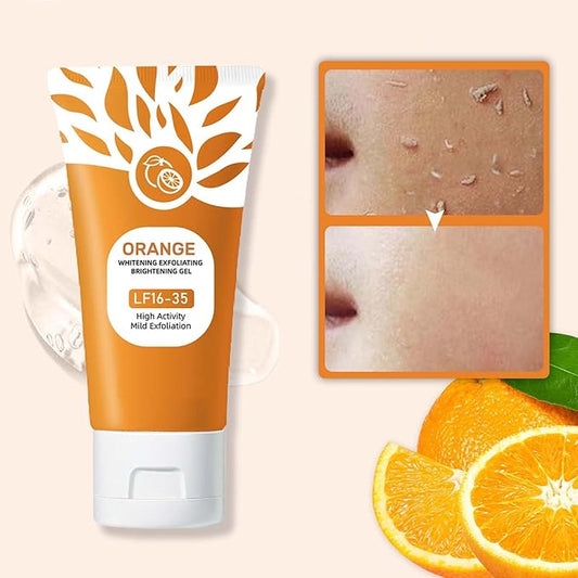 Orange Brightening Exfoliating Gel – Deep Cleansing & Glowing Skin