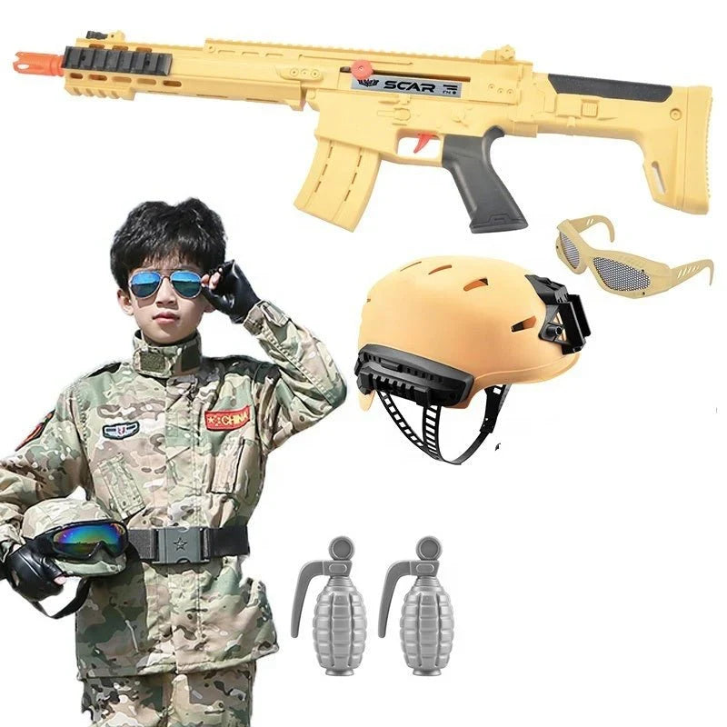 Police Gun Toy for Kids | Light & Sound Action Play Gun Set UAE