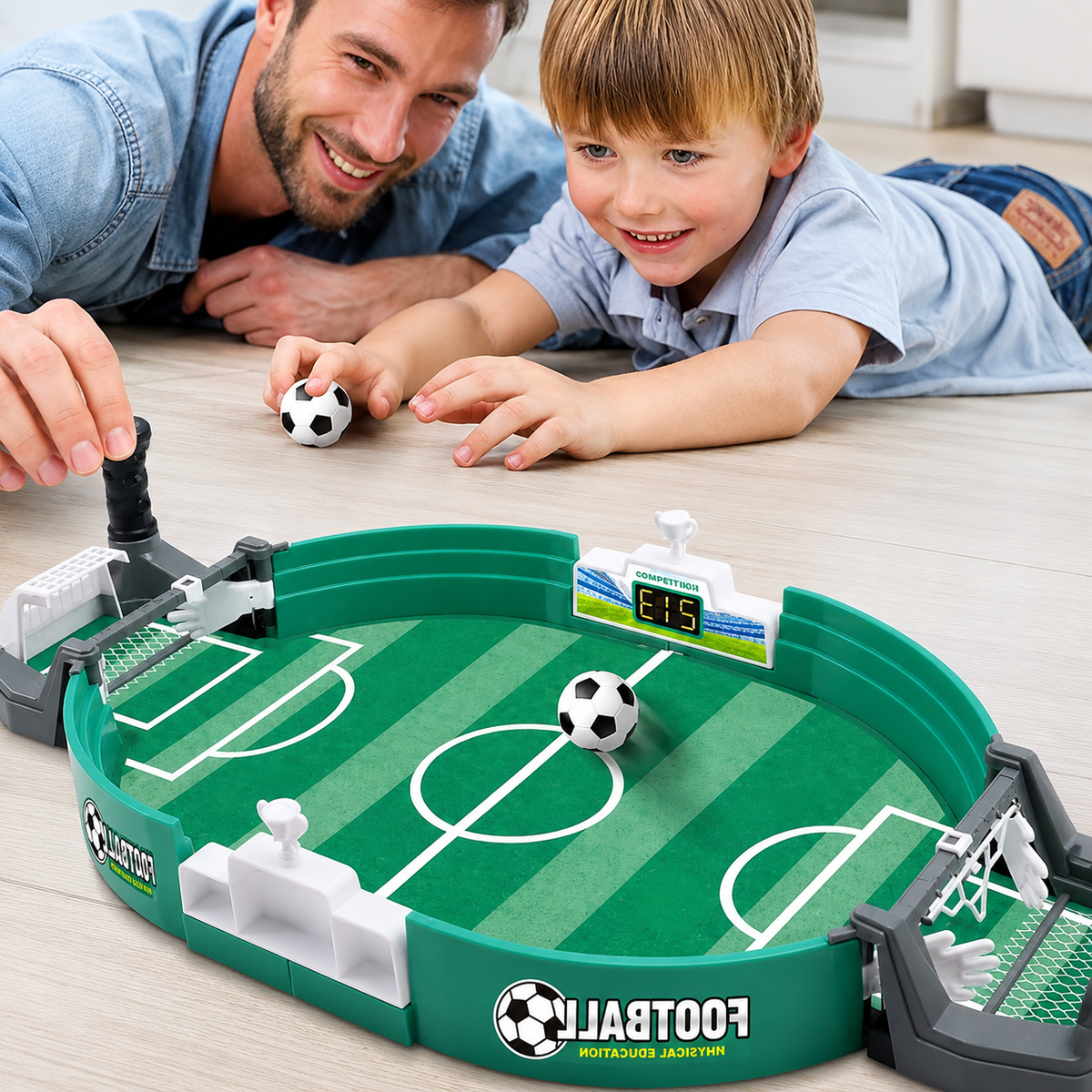 Mini Football Table Game – Foosball Tabletop Set | طاولة كرة قدم مصغرة