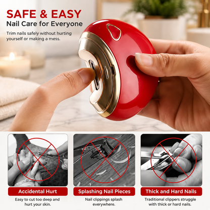 Portable Electric Nail Clipper | مقلم أظافر كهربائي محمول