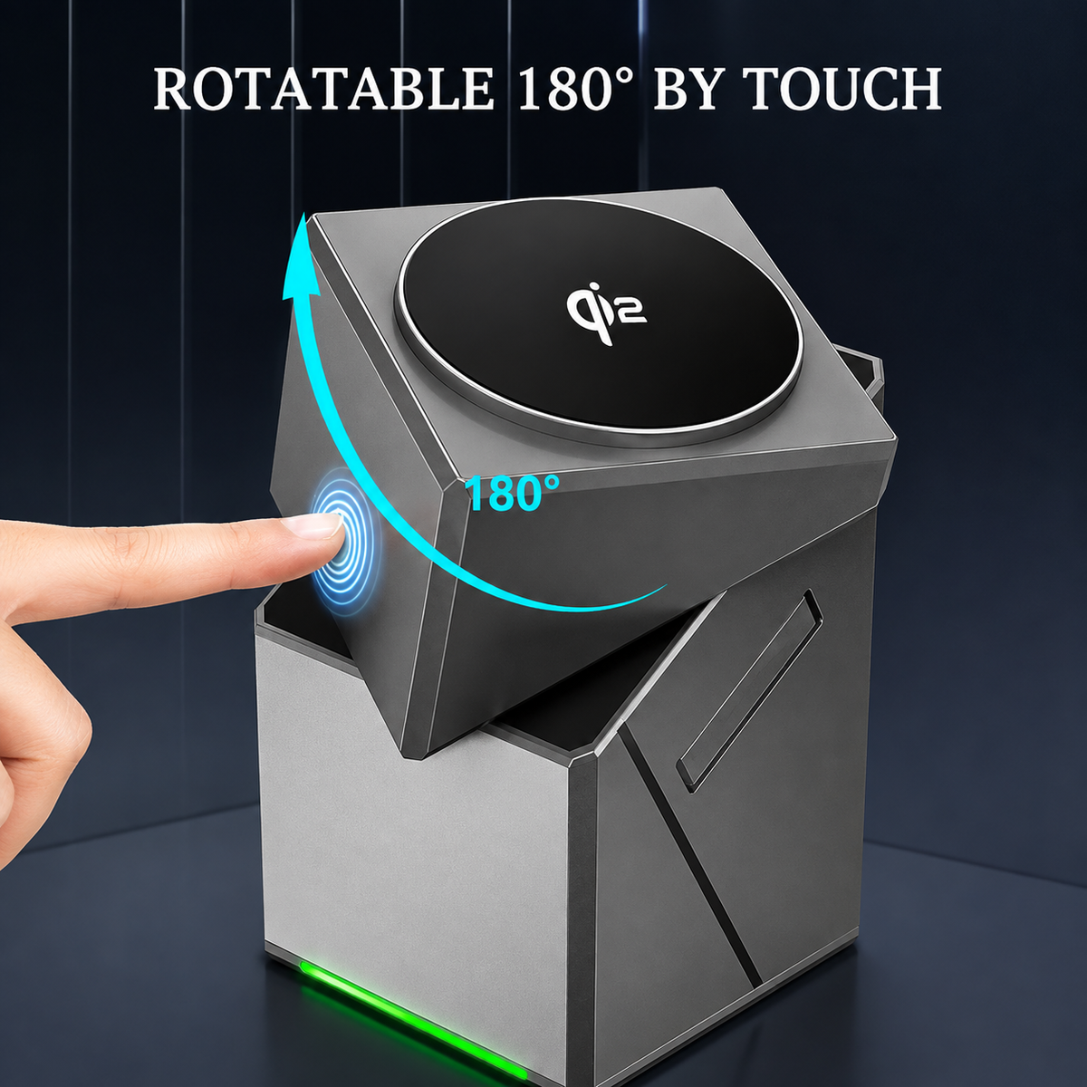 3-in-1 Magnetic Wireless Charger – Fast Charging Stand for Phone, Watch & Earbuds