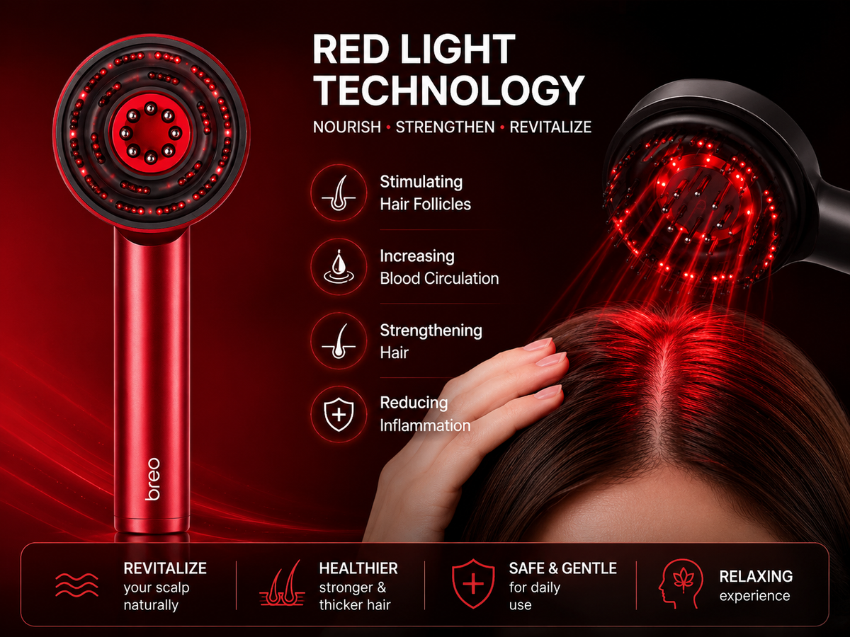 Multi Function Massage Comb | مشط تدليك متعدد الوظائف