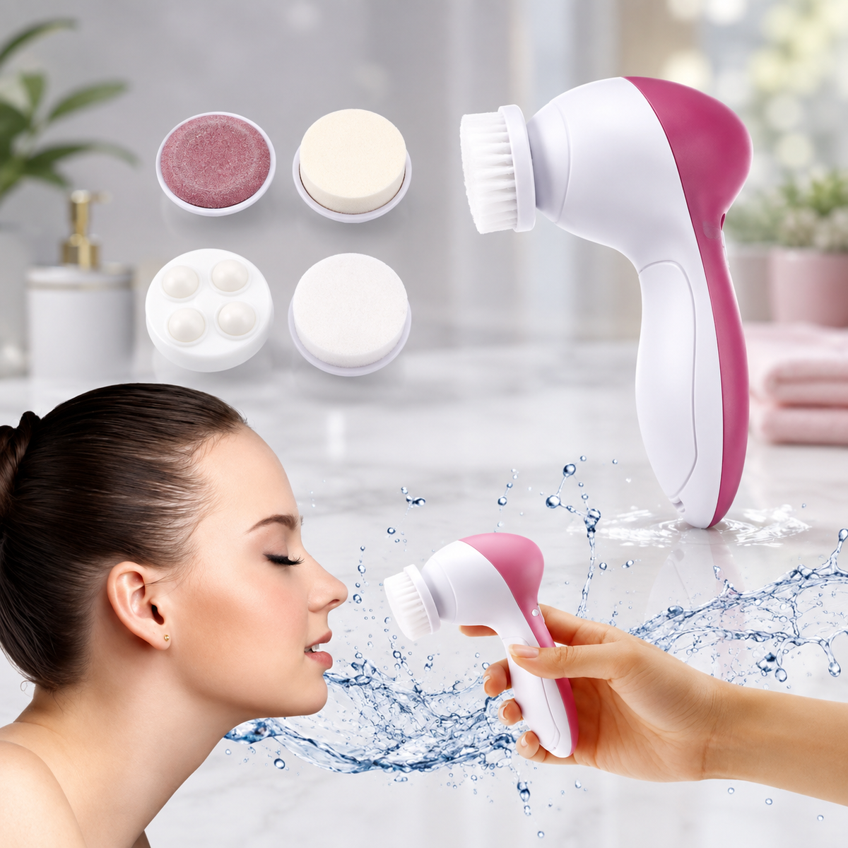 5-in-1 Beauty Care Massager | جهاز تدليك وعناية بالبشرة 5 في 1
