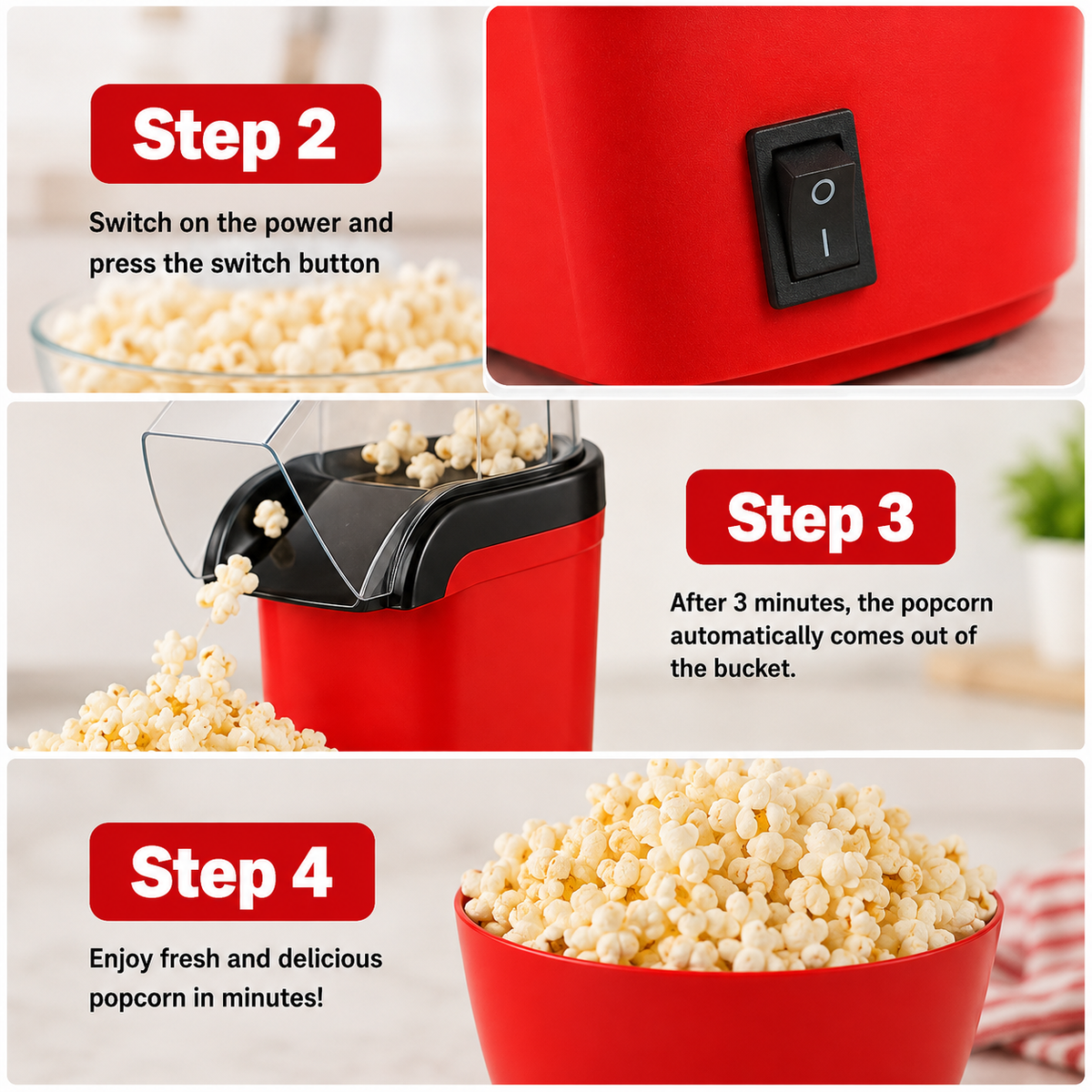 Mini Popcorn Machine | ماكينة فشار صغيرة