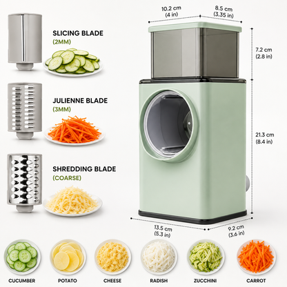 Stainless Steel Vegetable Cutter | مقطعة خضروات من الستانلس ستيل