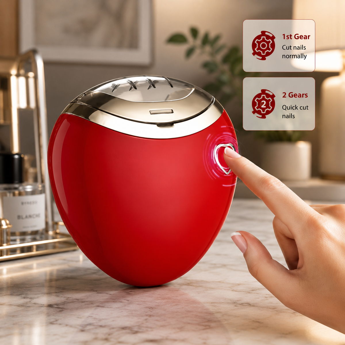 Portable Electric Nail Clipper | مقلم أظافر كهربائي محمول