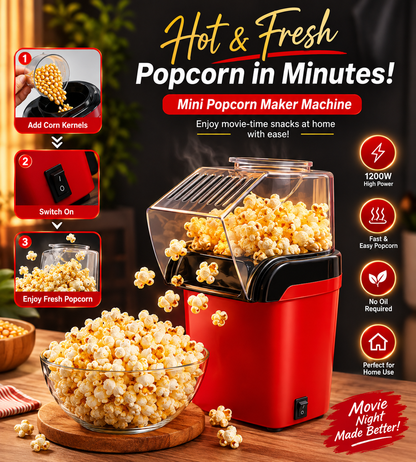 Mini Popcorn Machine | ماكينة فشار صغيرة