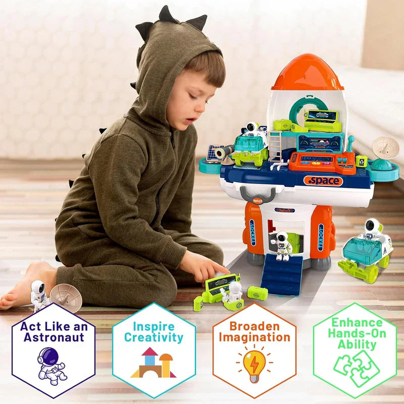 Rocket Space Toys for Kids | Educational Space Shuttle Playset & STEM Toys UAE